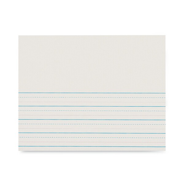 Multi-Program Picture Story Paper, 30 lb, 5/8" Long Rule, One-Sided, 8.5 x 11,500PK